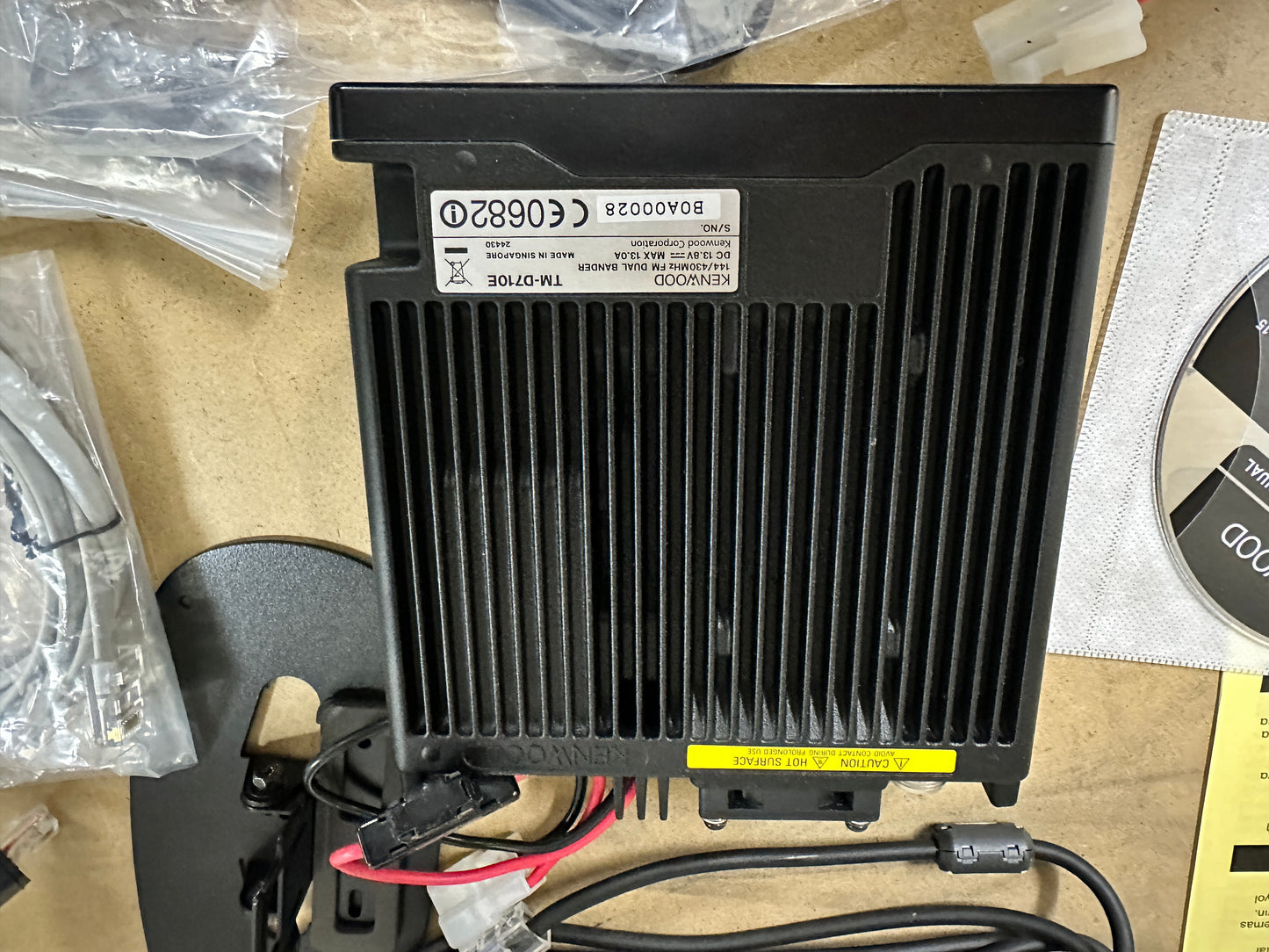 Kenwood TM-D 710 E pari al nuovo full set