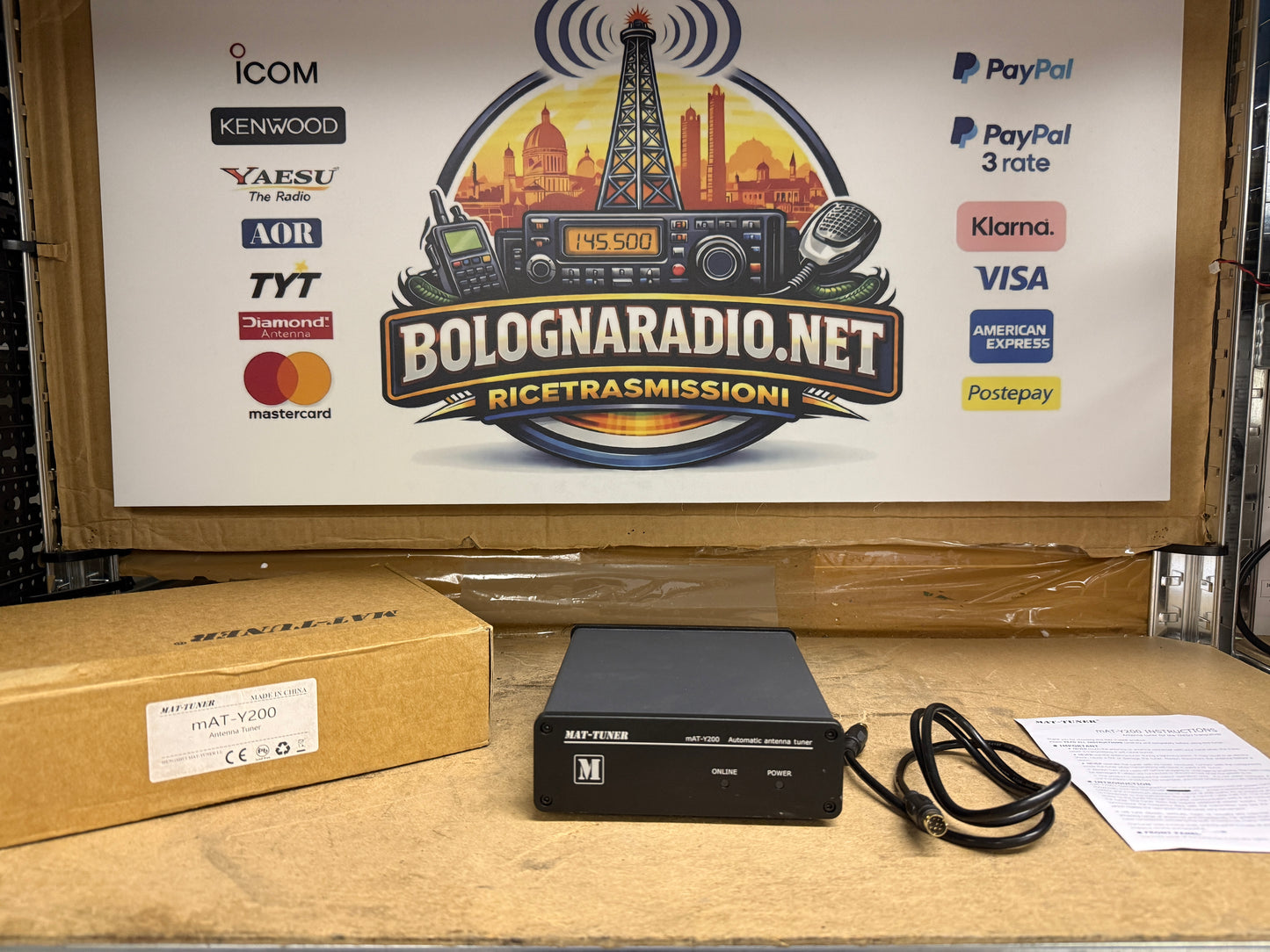 Accordatore automatico MAT-Y200 per Yaesu