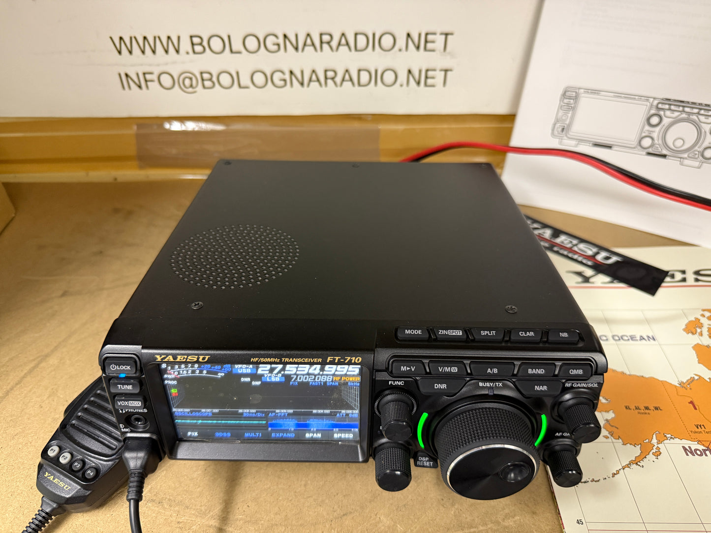 Yaesu FT-710 field pari al nuovo garanzia 20 mesi