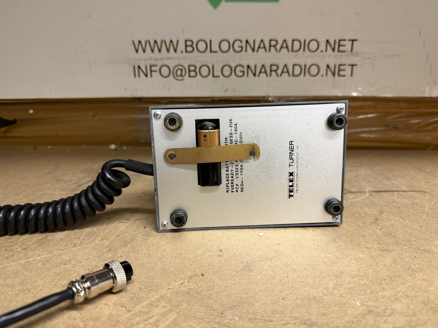 MICROFONO PREAMPLIFICATO TURNER +3