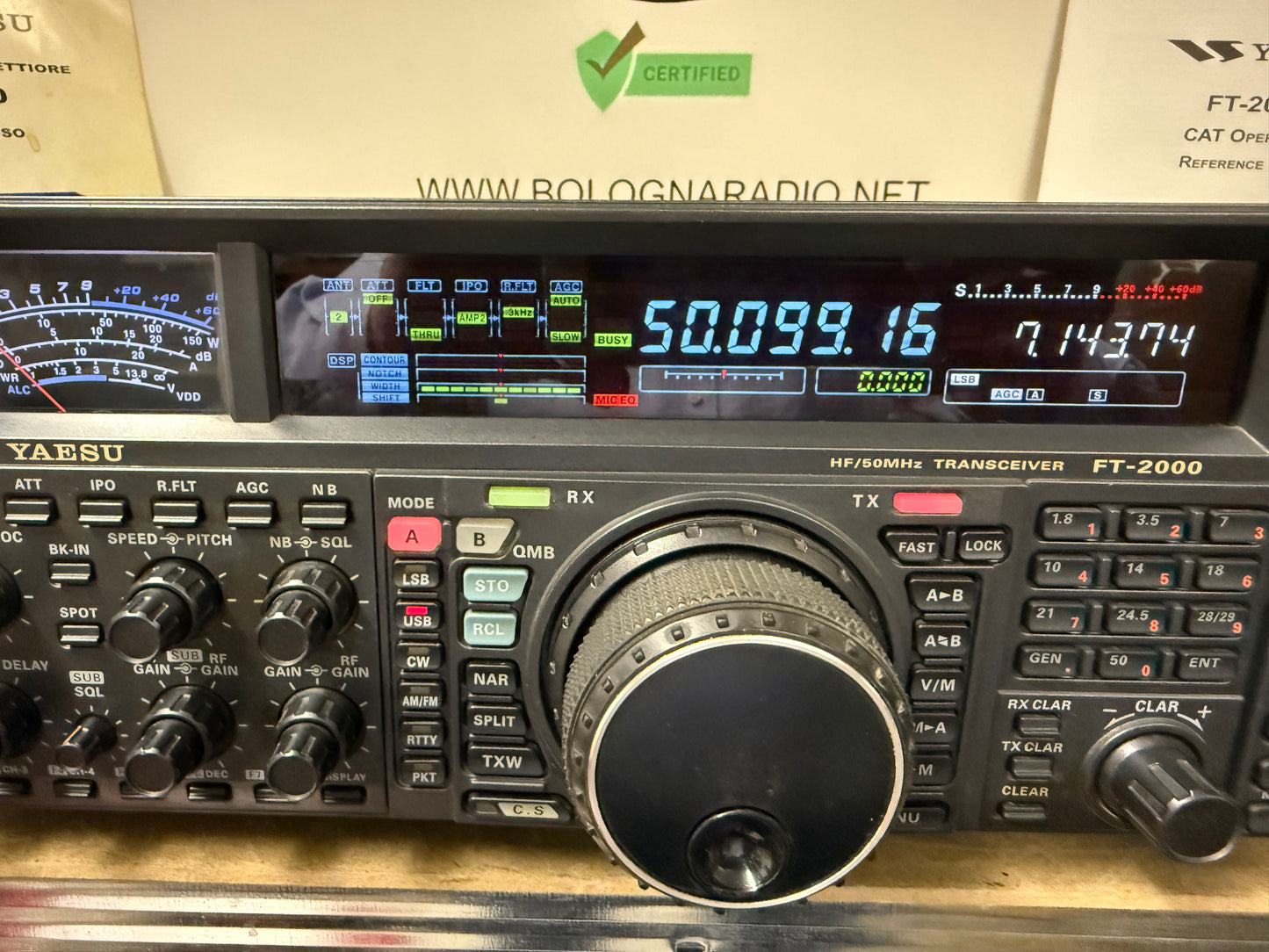 A1 - Yaesu FT 2000 full set perfetto 100 watt
