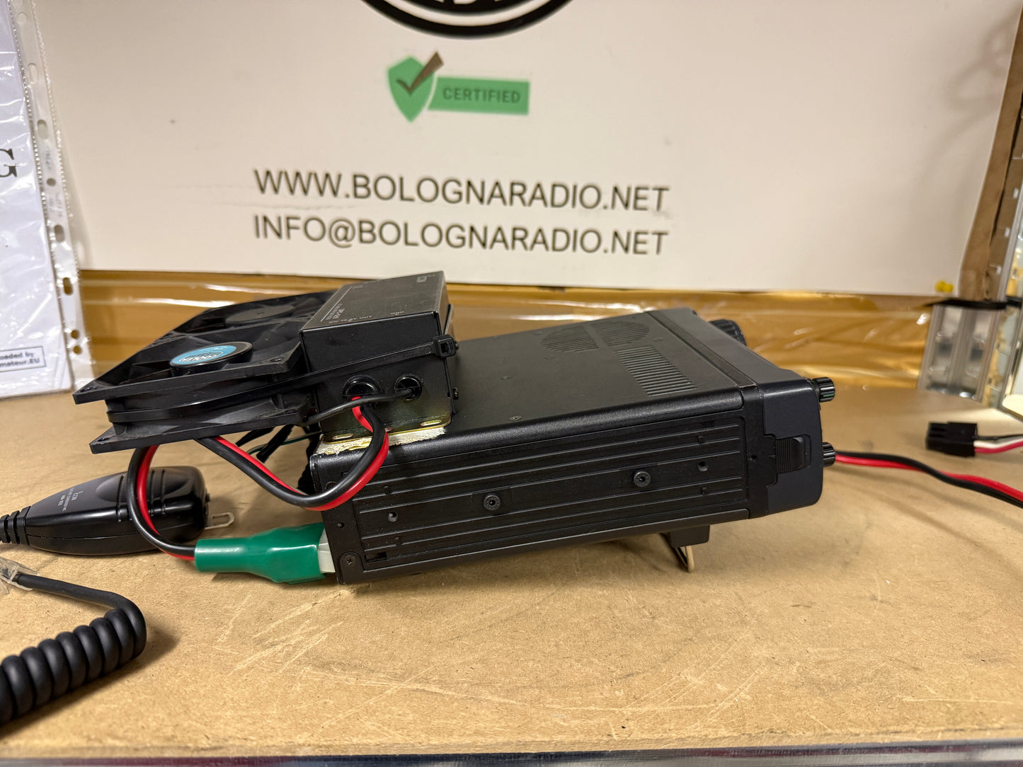 Icom IC 706 MK2G + OPC 639 + ventole garanzia 12 mesi