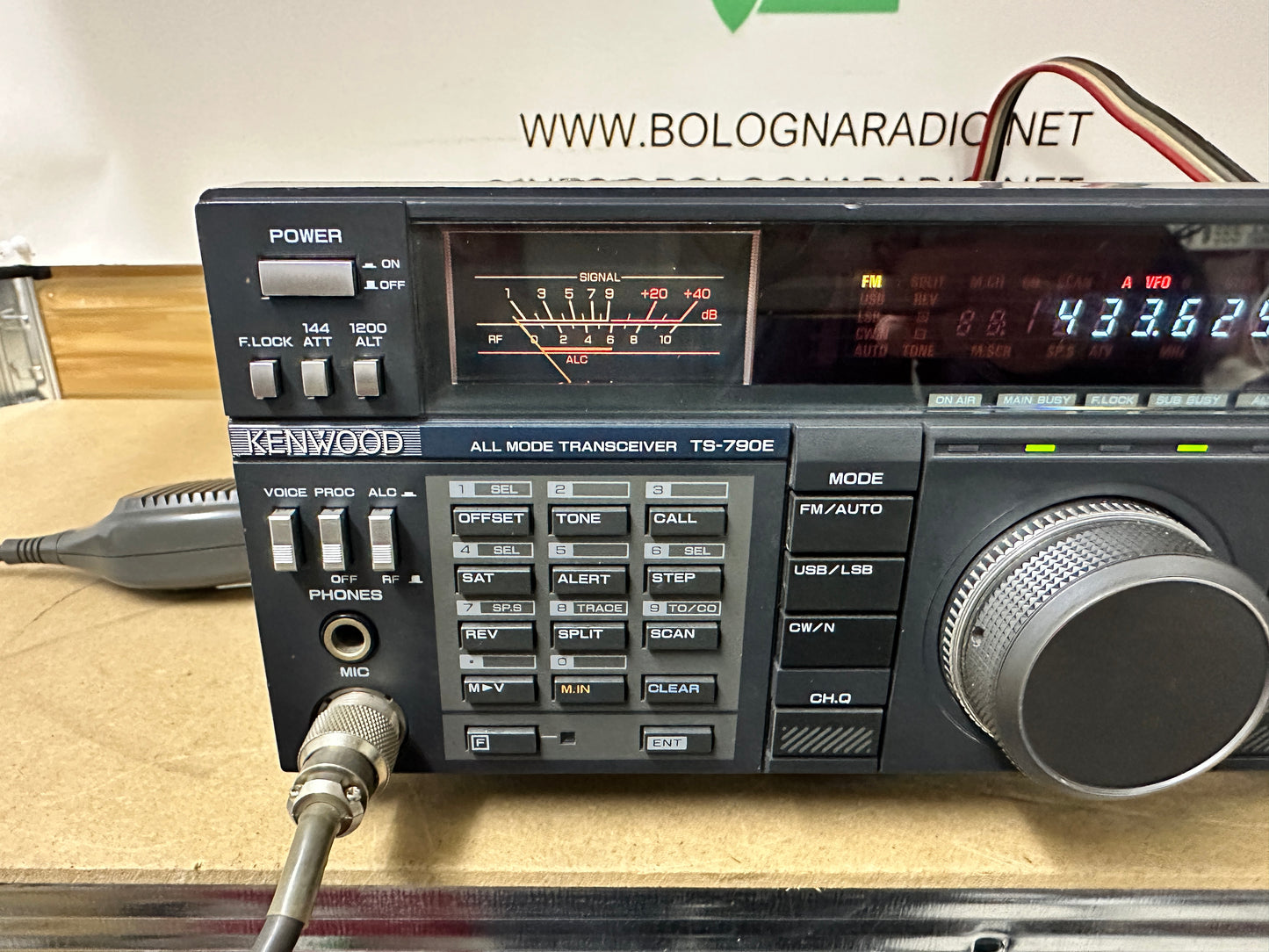 Kenwood ts 790e + toni squelch