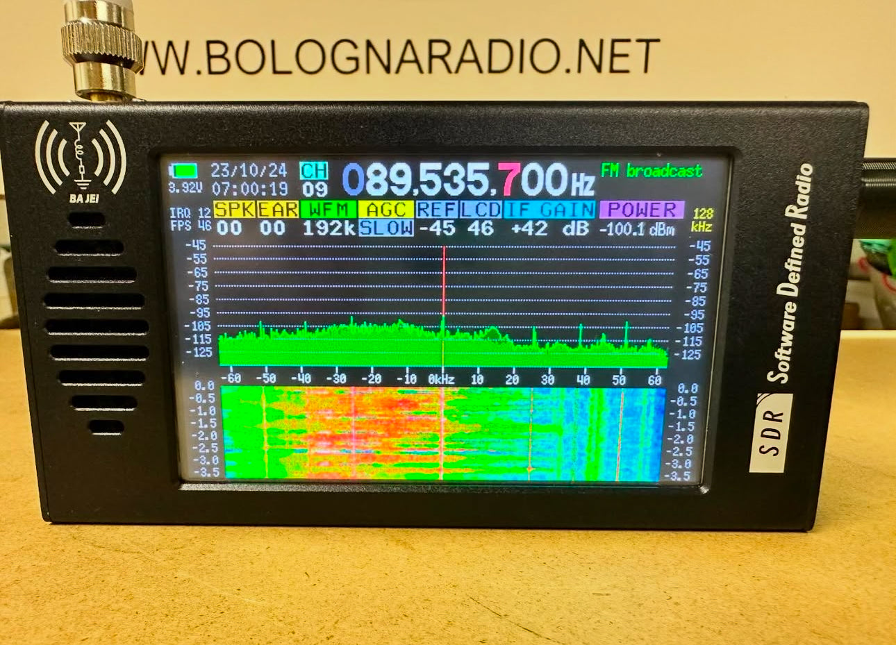 Ricevitore Radio SDR Radio DSP Demodulazione Digitale Onde Corte FM MW SSB CW HAM