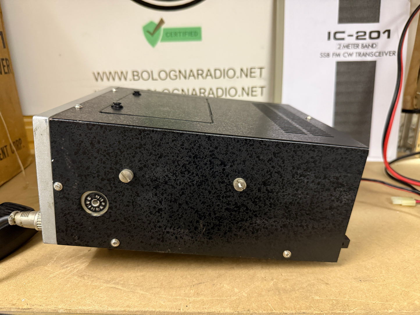 Icom ic 201 perfetto imballo originale garanzia 12 mesi