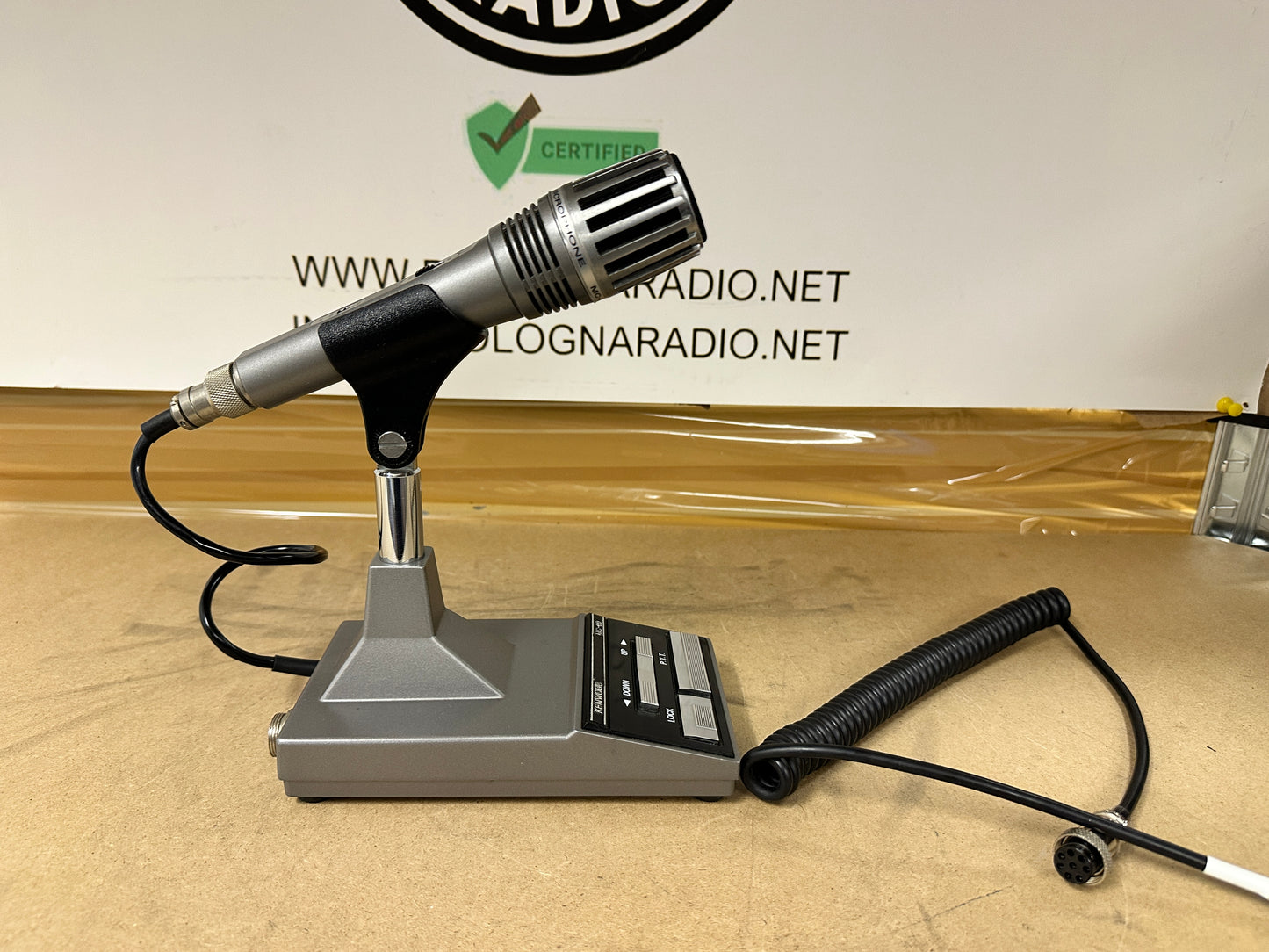Microfono da tavolo di linea Kenwood MC-60