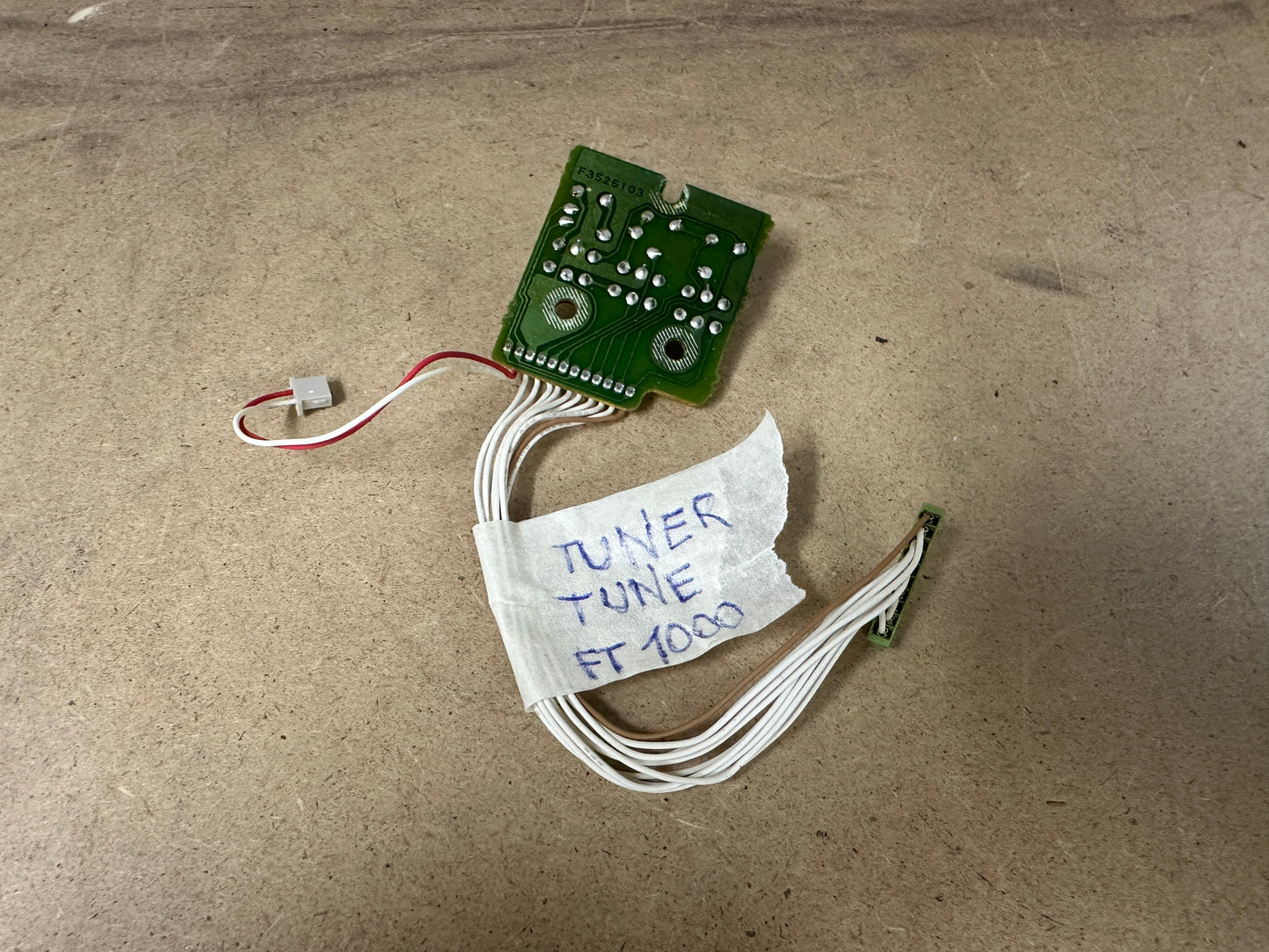 Yaesu ft 1000 scheda tuner - tune