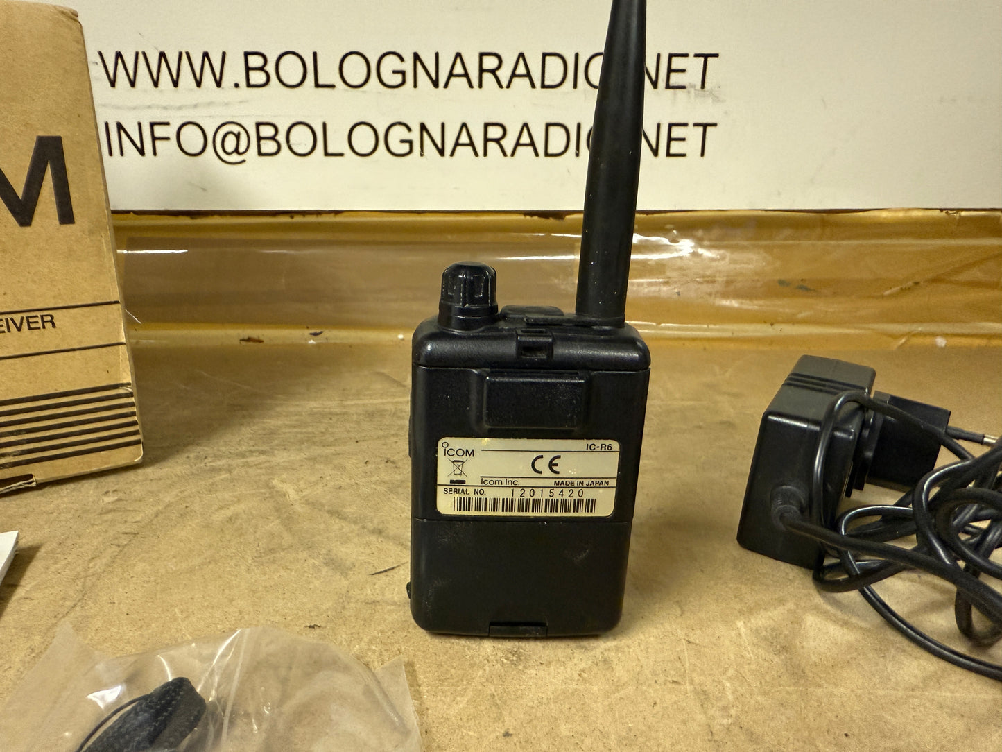 Icom ic r6 full set perfetta