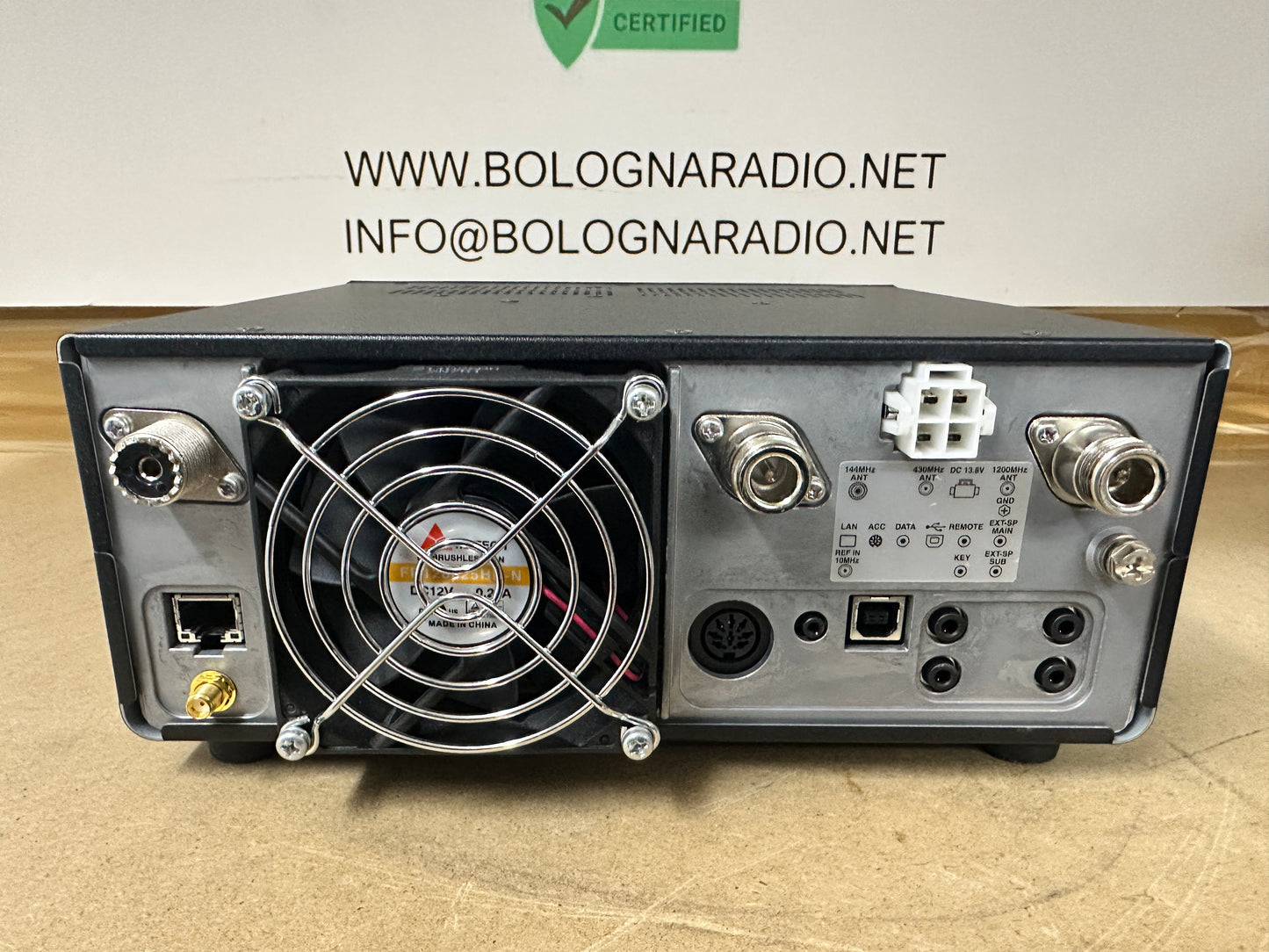 Icom ic 9700 pari nuovo full set