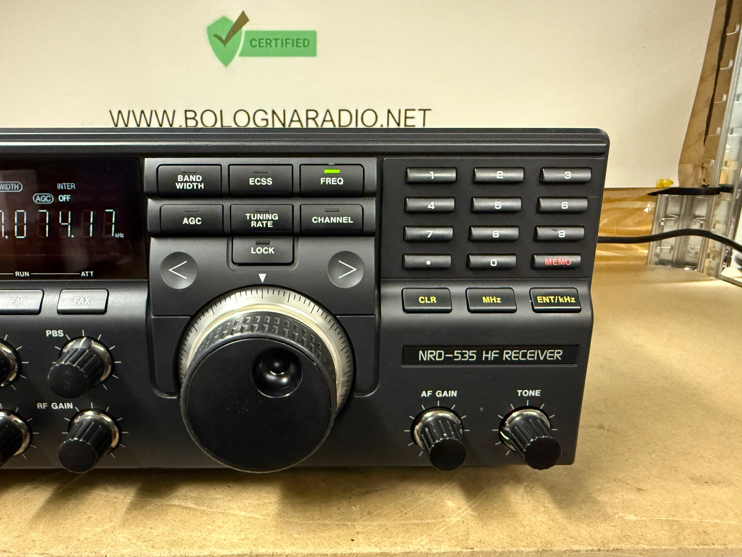 A5 Jrc 535 perfetta + bwc + rtty
