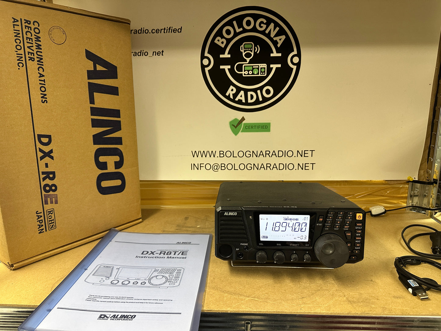 Ricevitore Alinco DX-R8E pari al nuovo