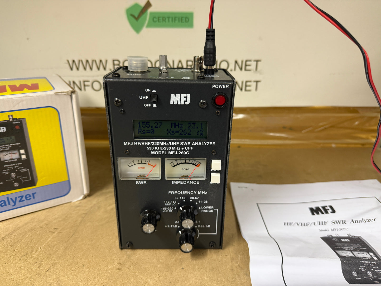 Mfj 269-C Analizzatore d'antenna
