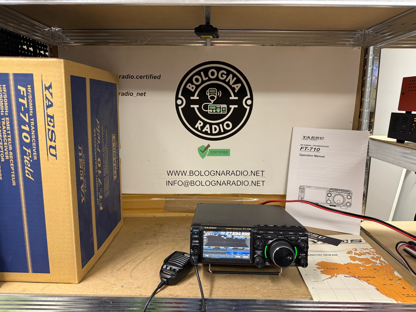 Yaesu FT-710 field pari al nuovo garanzia 20 mesi