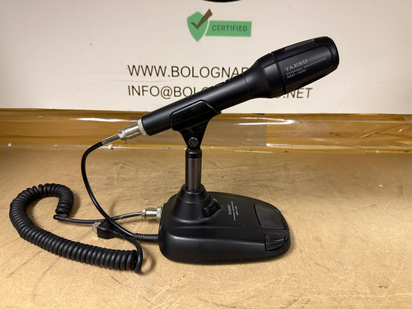 Yaesu MD 100 perfettamente funzionante