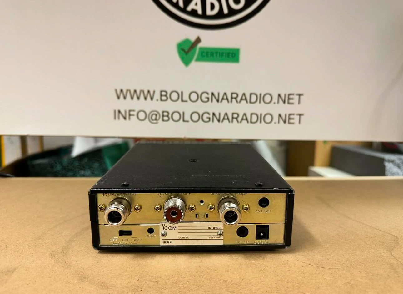 Ricevitore ICOM IC-R100 Con scheda SSB