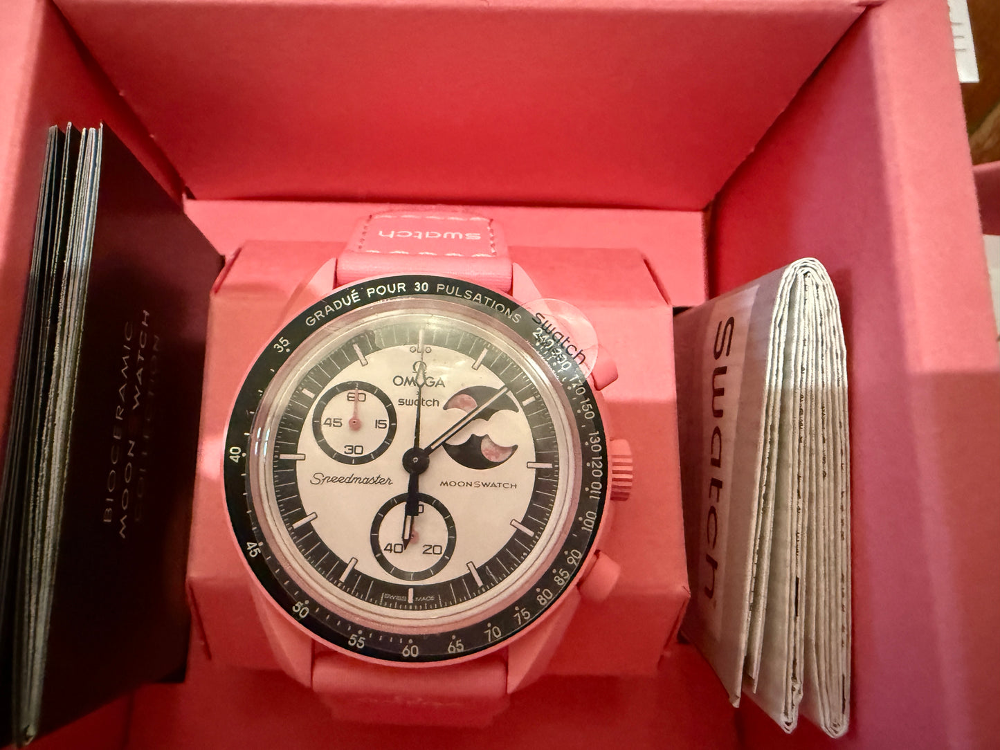 moonswatch moonphase mission to the pink