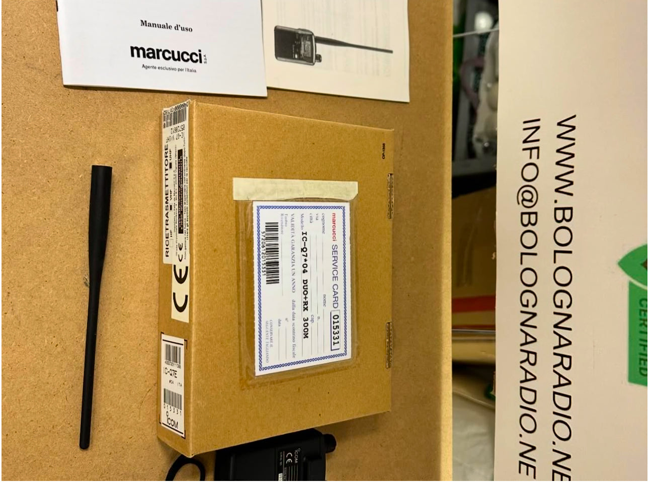 Icom IC-Q7E pari al nuovo