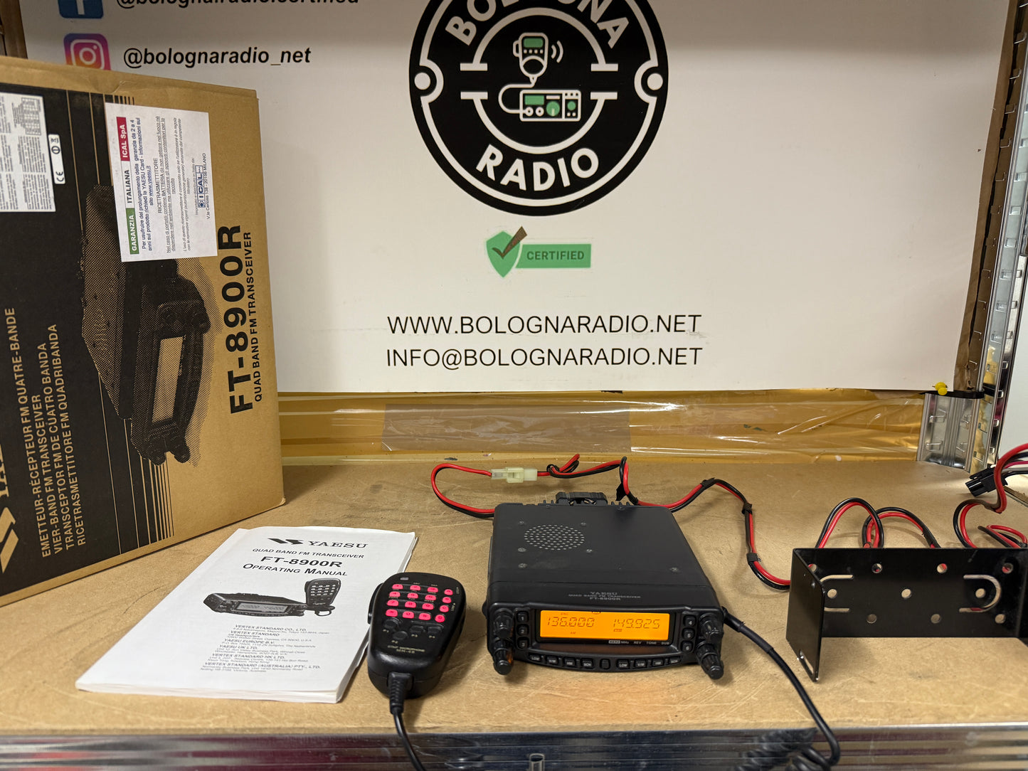 Yaesu FT 9800R espanso full set perfetto