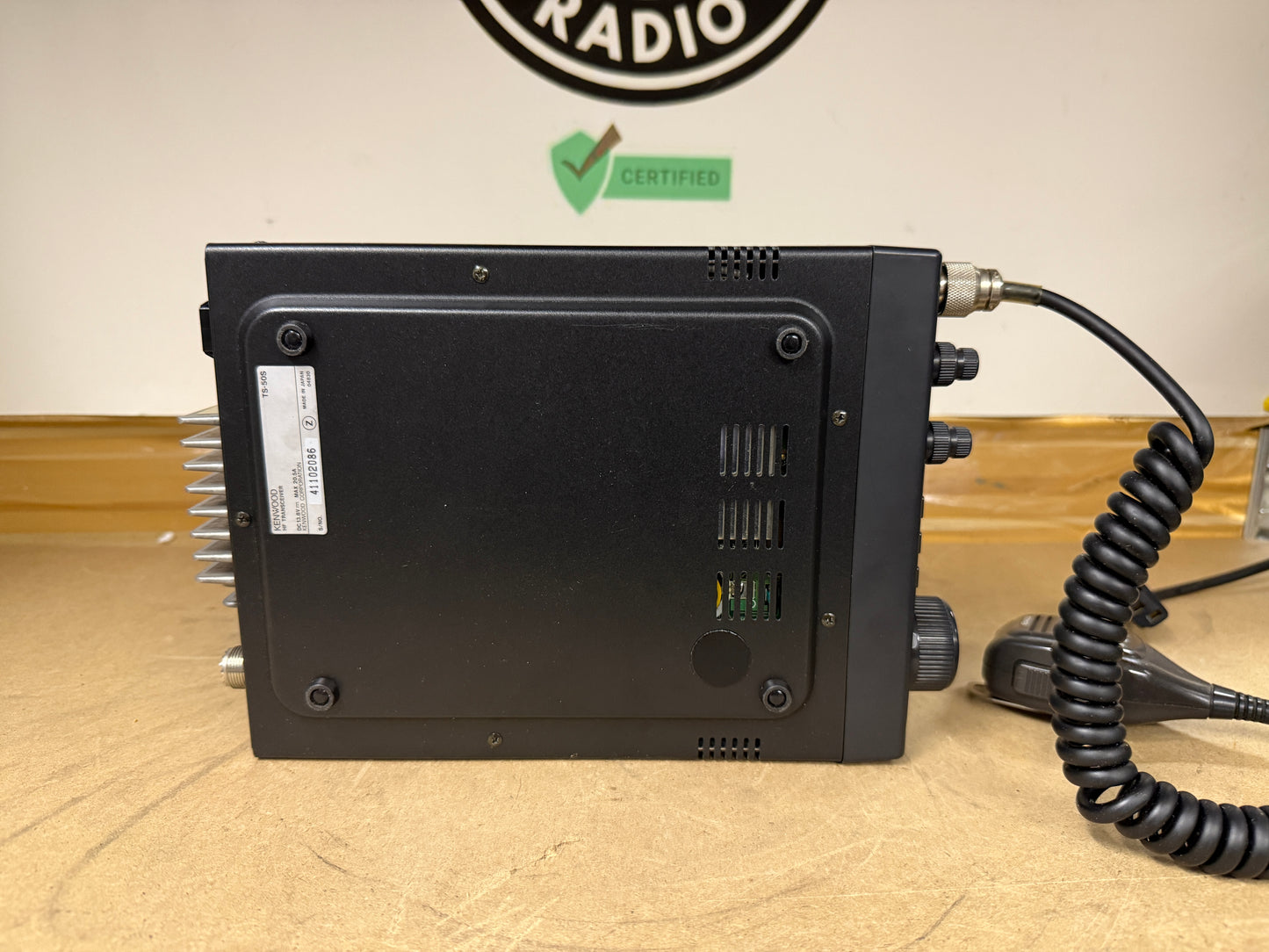 A1 - Kenwood TS 50 + AT 50 + TCXO + Filtro CW + staffa