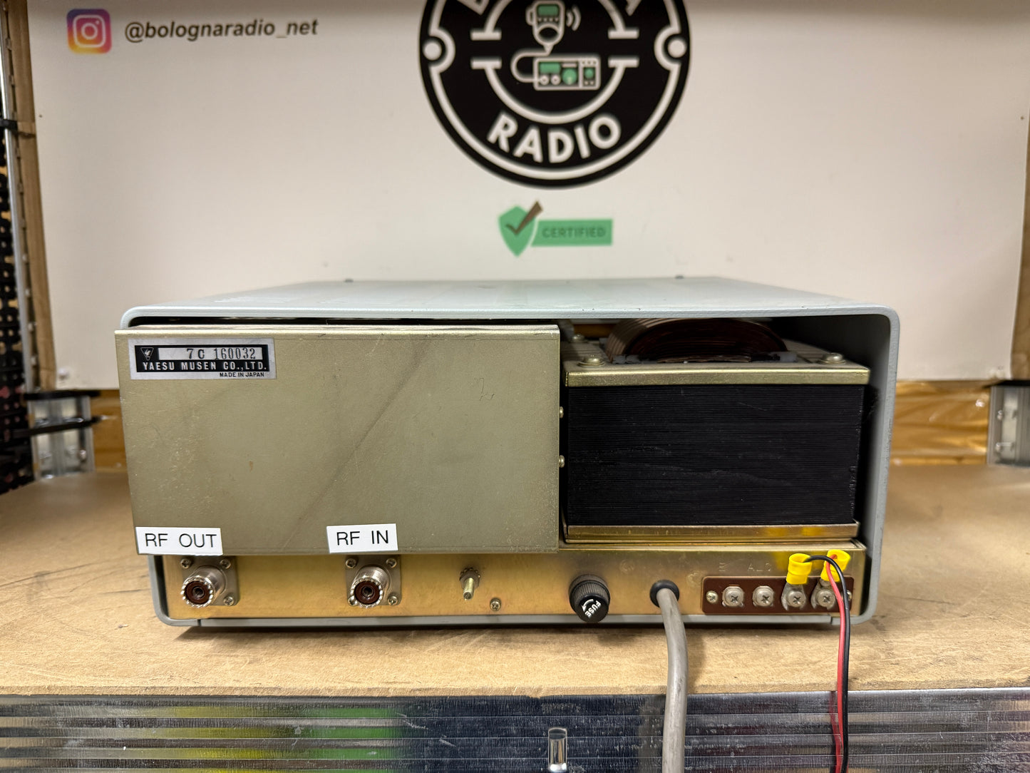 A1 Yaesu FL 2100B lineare 1200 Watt valvole 100%