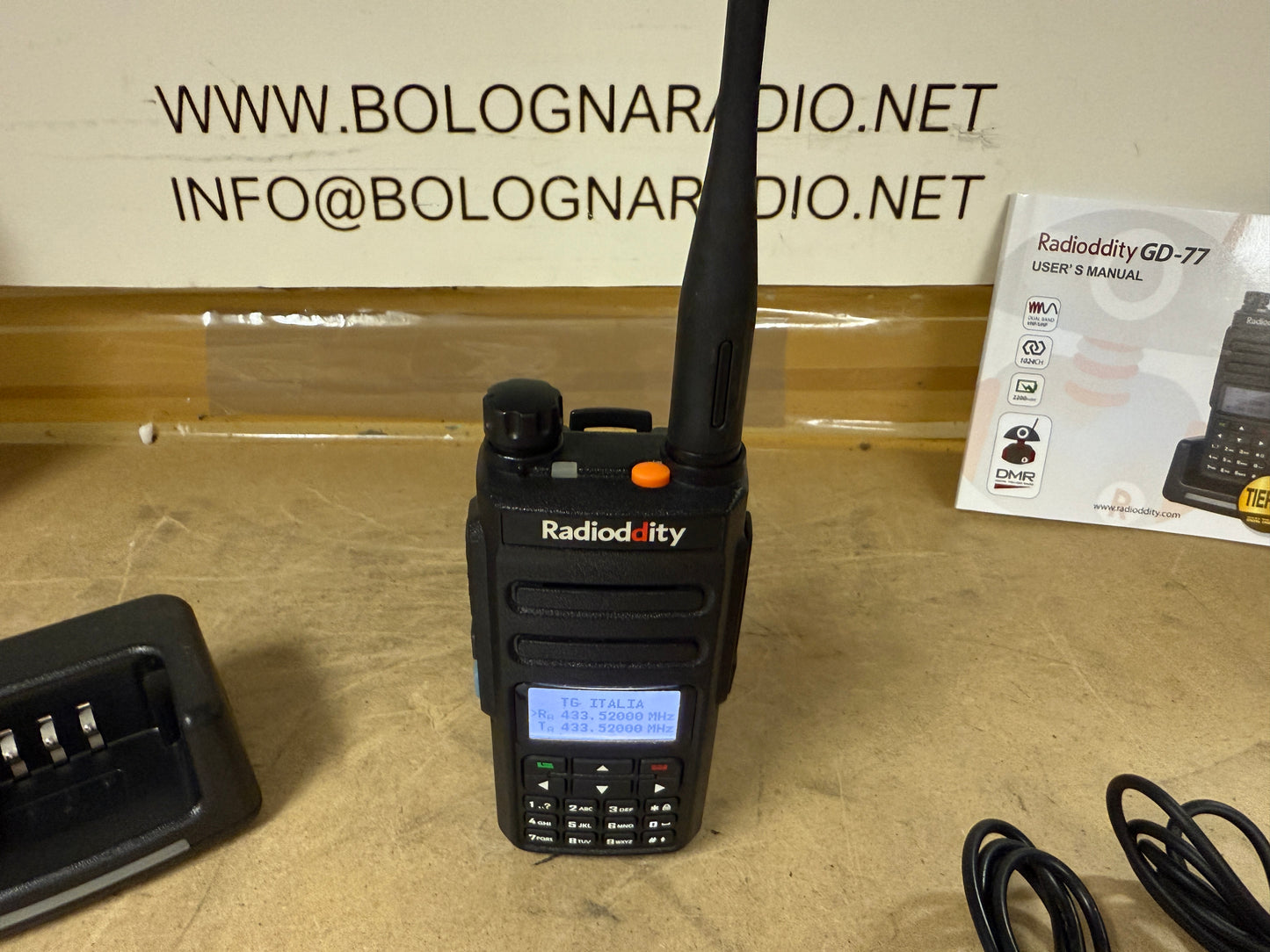 Radioddity GD-77, DMR Dual Band paria al nuovo