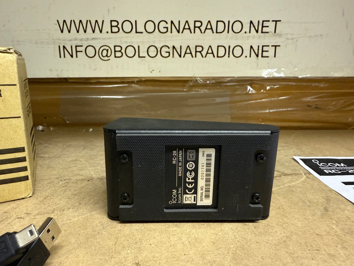 Icom RC 28 pari al nuovo full set