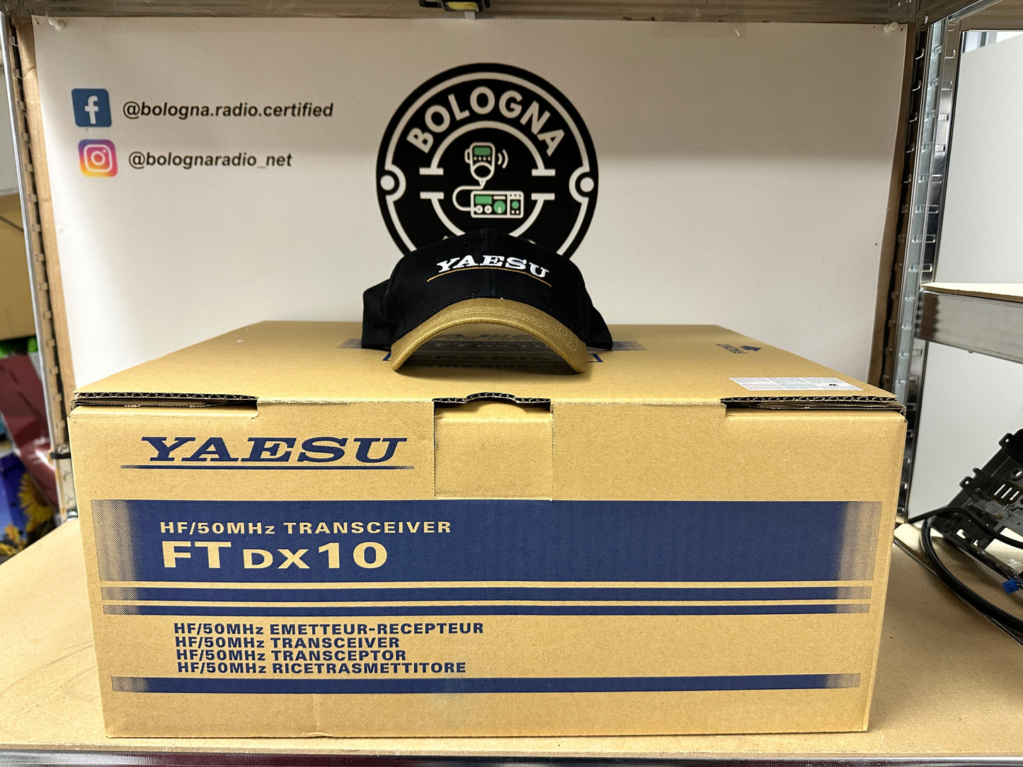 Yaesu FTDX 10 nuovo garanzia ufficiale CSY & SON 5 anni