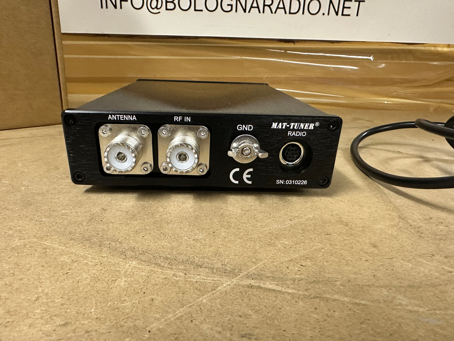MAT-30 Tuner - ACCORDATORE DI ANTENNA DEDICATO PER YAESU FT-857D,FT-897D,FT-891