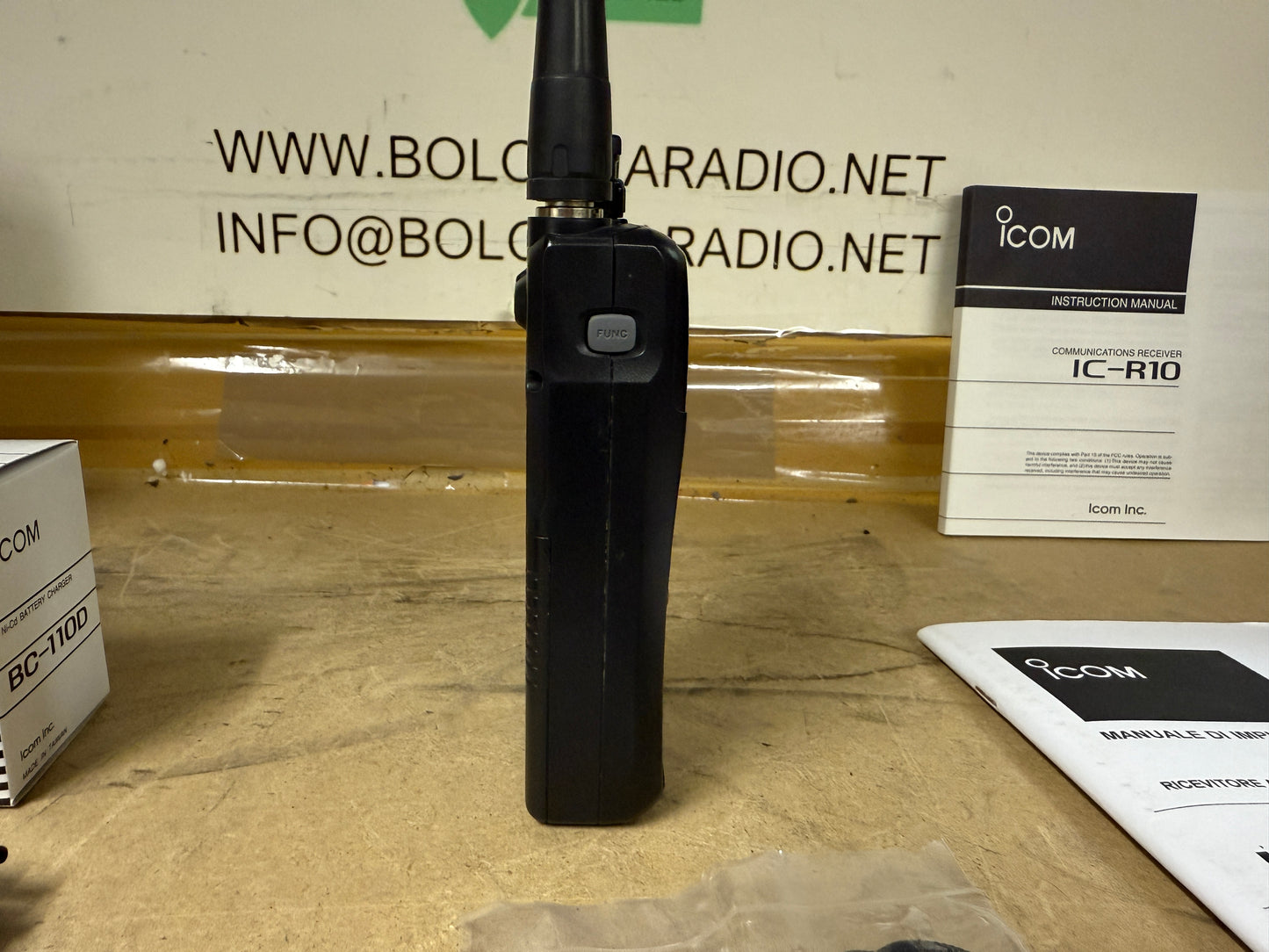 Icom ic r 10 pari al nuovo full set Garanzia 12 Mesi