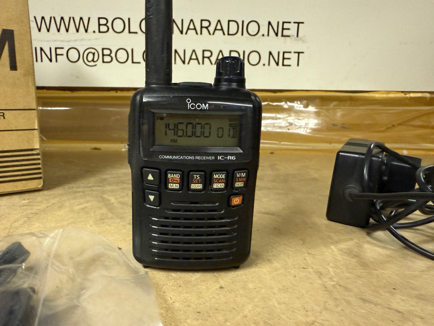 Icom ic r6 full set perfetta