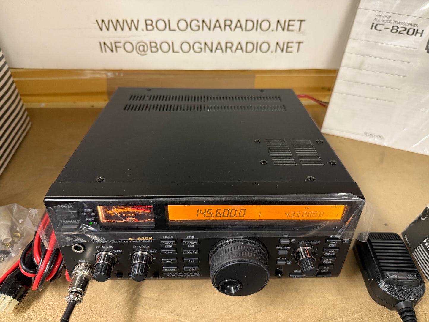 Icom IC 820 H nuovo garanzia 12 mesi