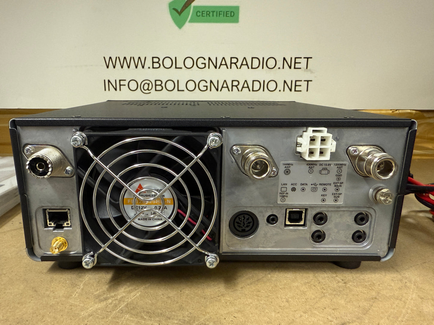 Icom ic 9700 pari nuovo garanzia 12 mesi full set
