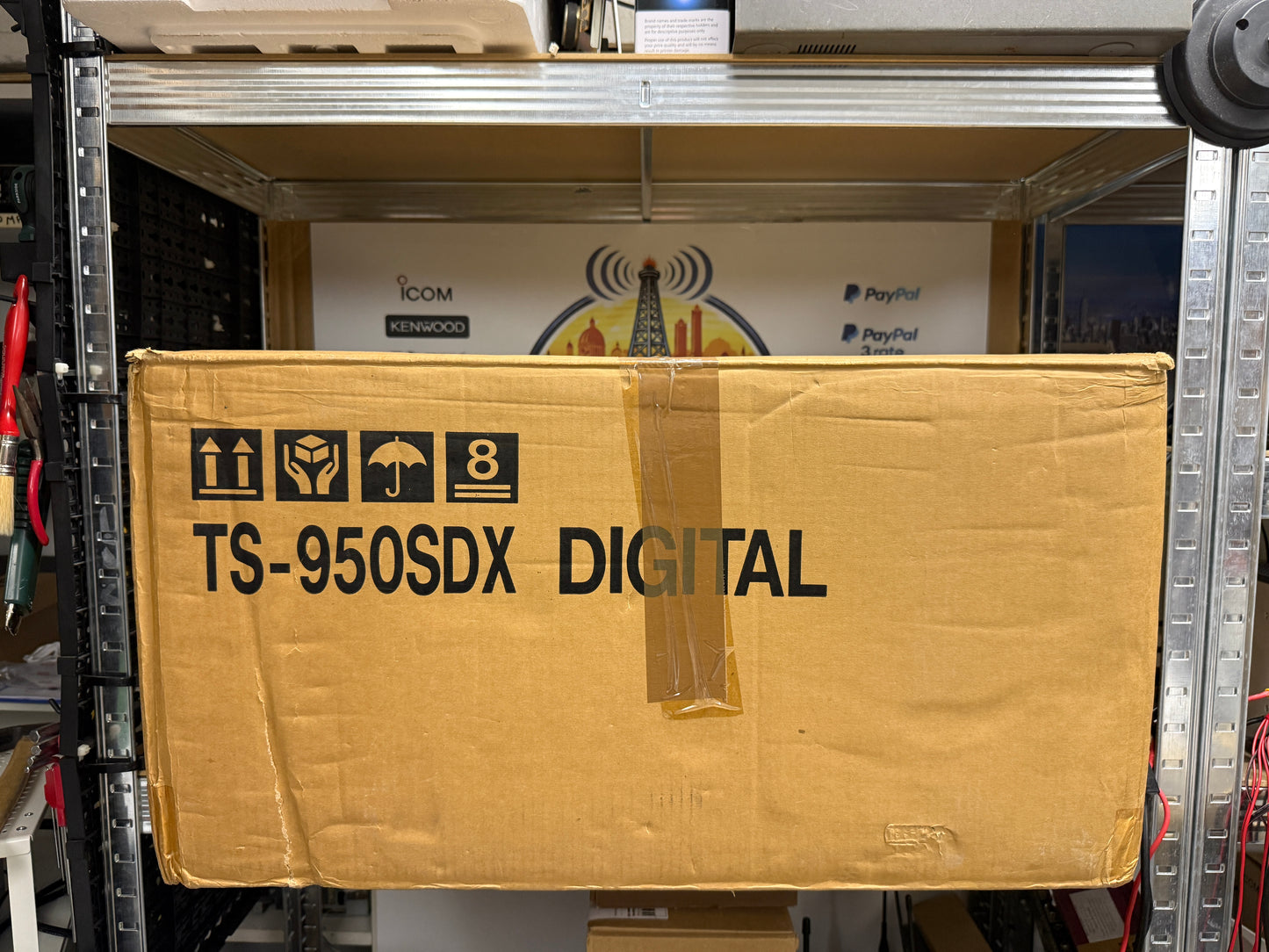 Kenwood TS 950SDX + DRU2 doppio imballo pari al nuovo garanzia 12 Mesi