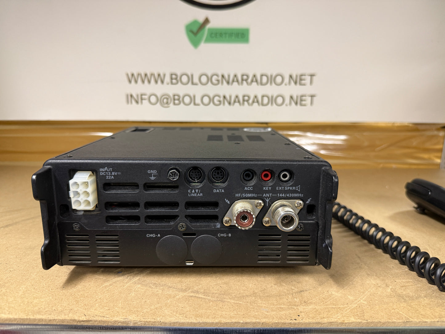 Yaesu FT 897D revisionata Banda espansa