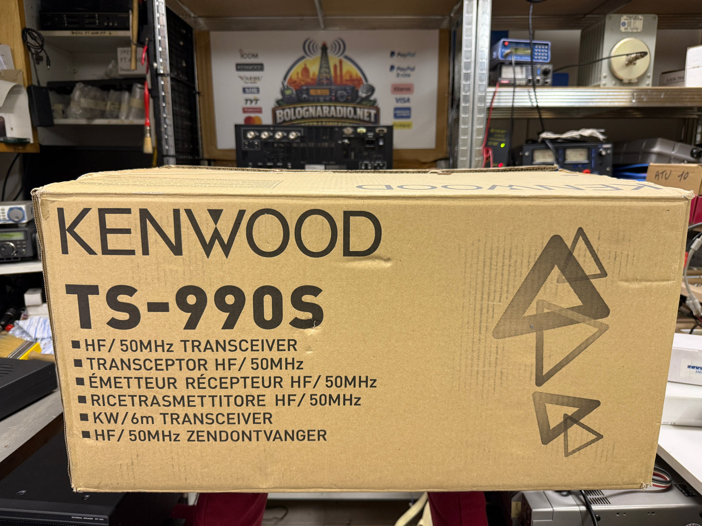 A-1 Kenwood TS 990 + SP 990 pari al nuovo Garanzia 12 Mesi