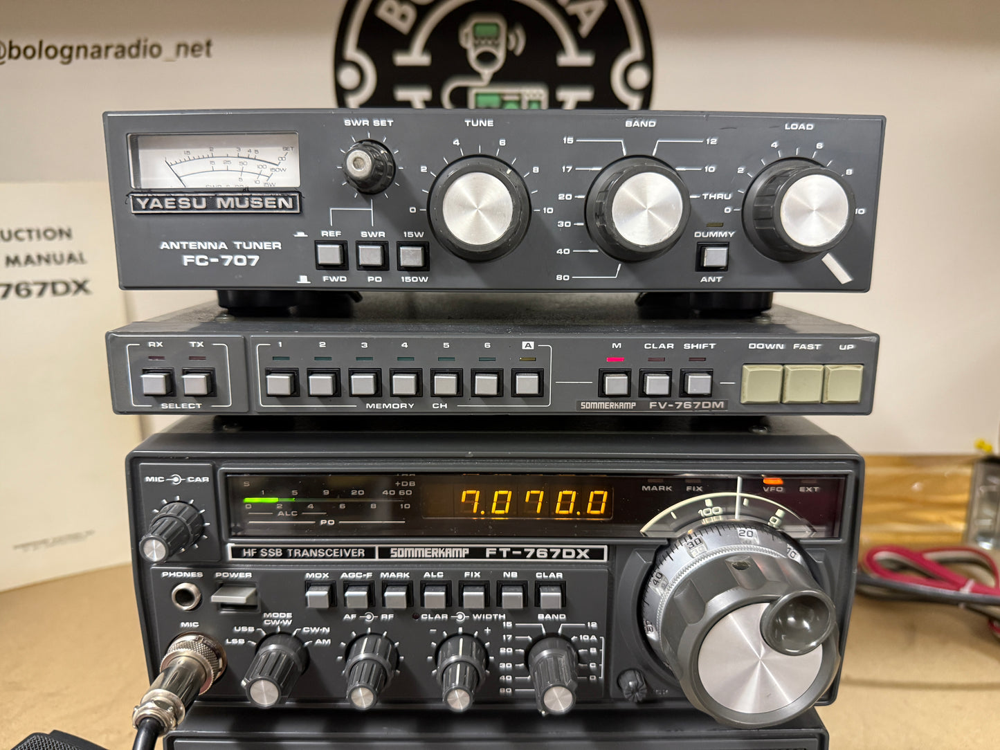 Sommerkamp FT767DX linea completa + filtro CW