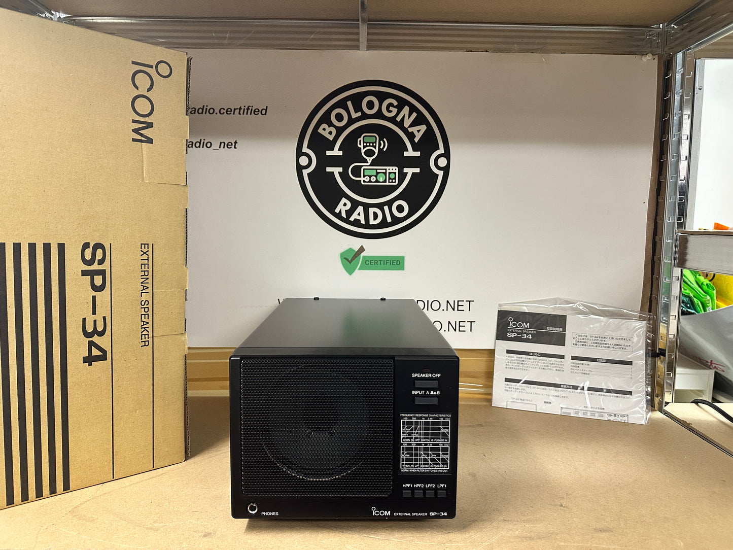 Icom SP 34 nuovo