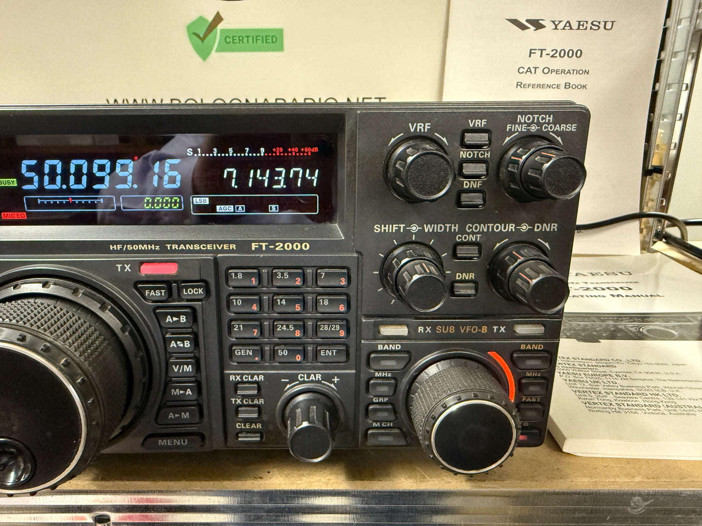A1 - Yaesu FT 2000 full set perfetto 100 watt
