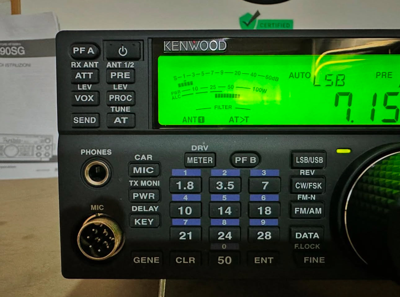 KENWOOD TS 590SG