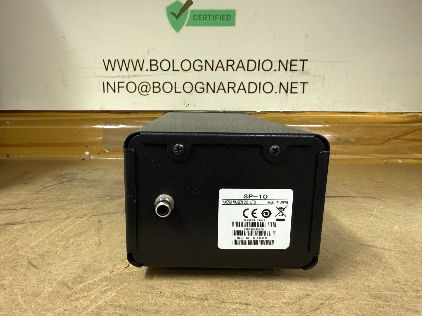 Yaesu SP 10 pari al nuovo full set