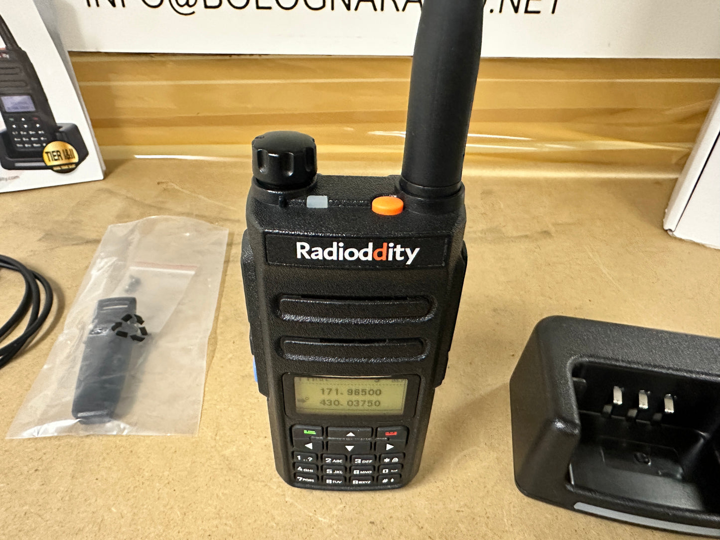 Radioddity GD-77, radio DMR Dual Band Dual.