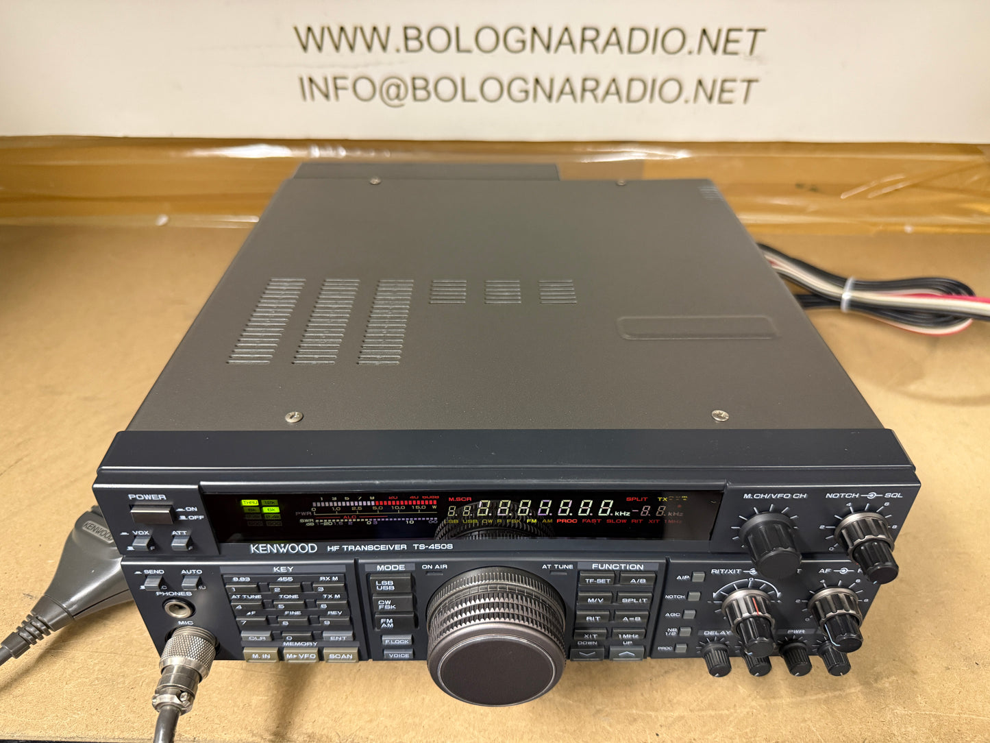 Kenwood TS 450 sat pari al nuovo garanzia 12 mesi