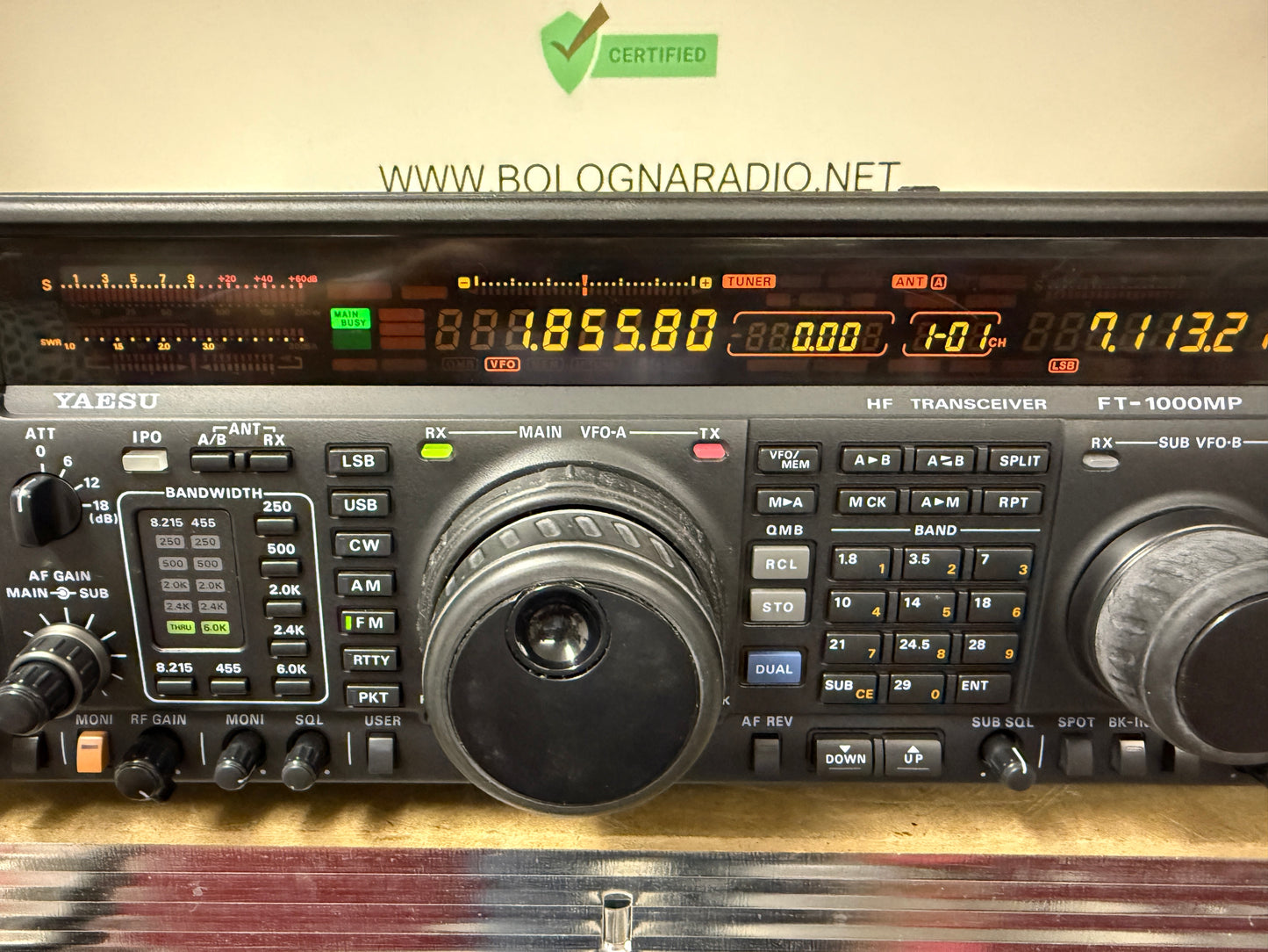 A1 Yaesu FT 1000 MP collins + imballo