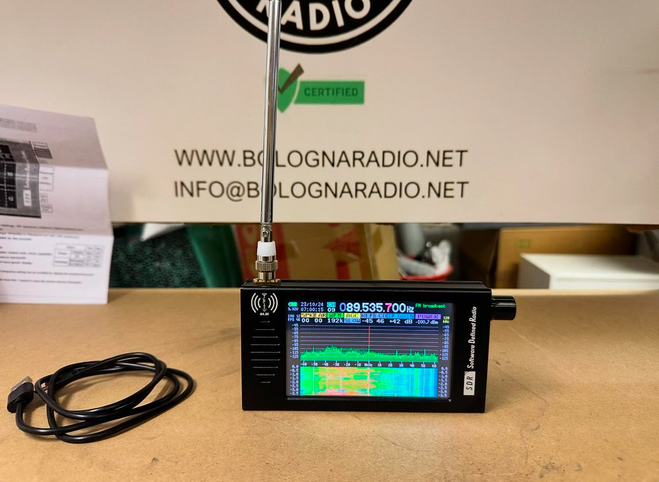 Ricevitore Radio SDR Radio DSP Demodulazione Digitale Onde Corte FM MW SSB CW HAM