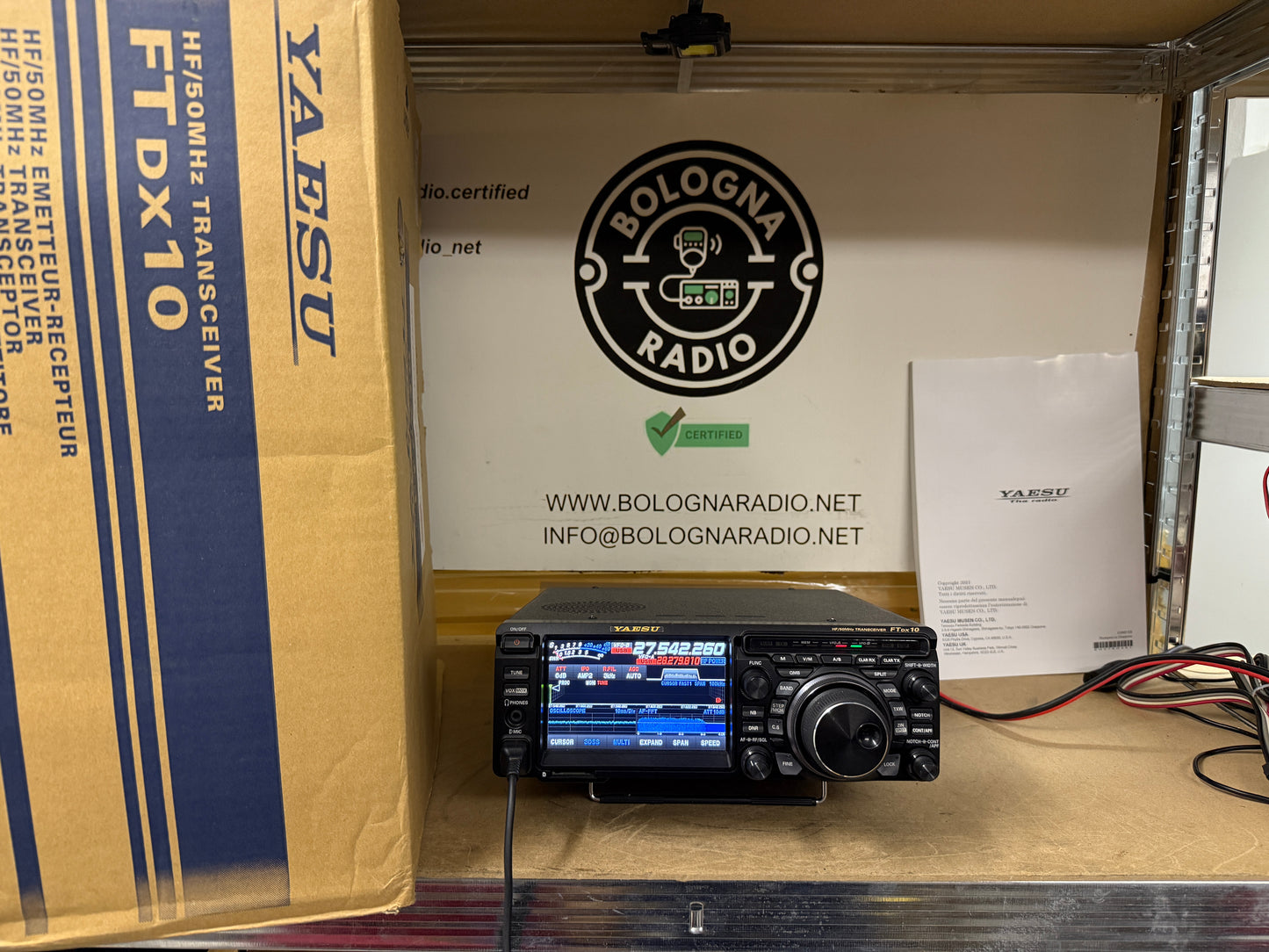 Yaesu FTDX 10 pari al nuovo garanzia 12 mesi full set