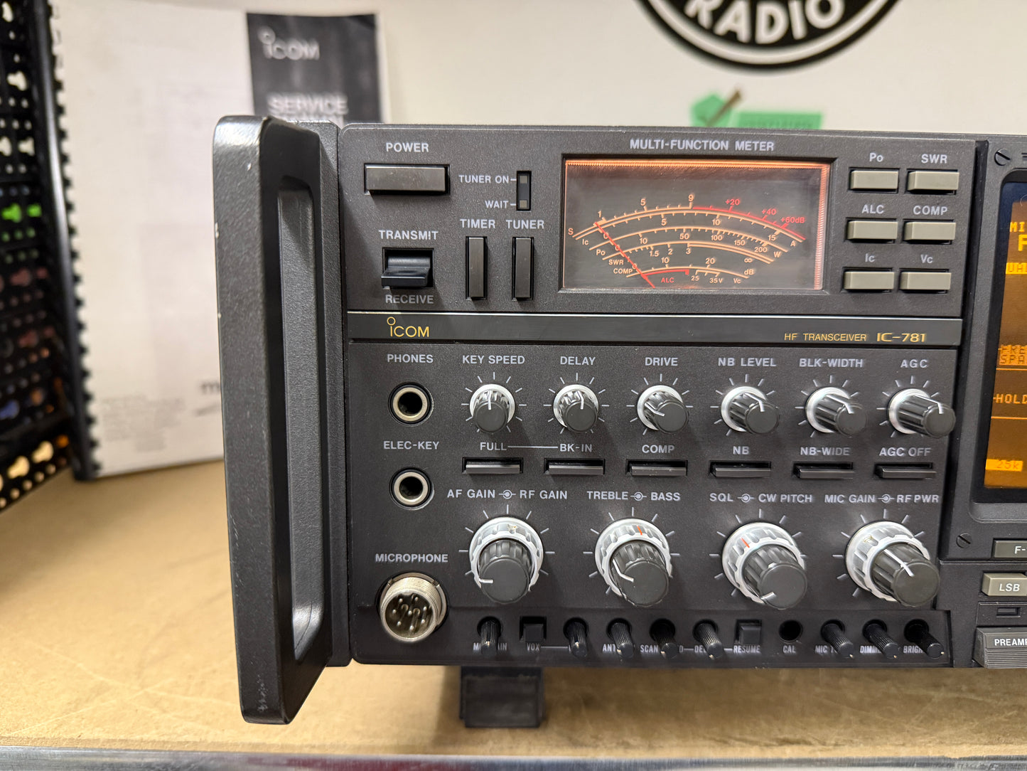 Icom IC 781 perfetto full set + imballo