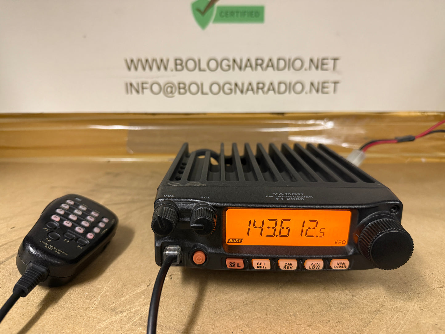 Yaesu FT 2900 VHF 75 watt