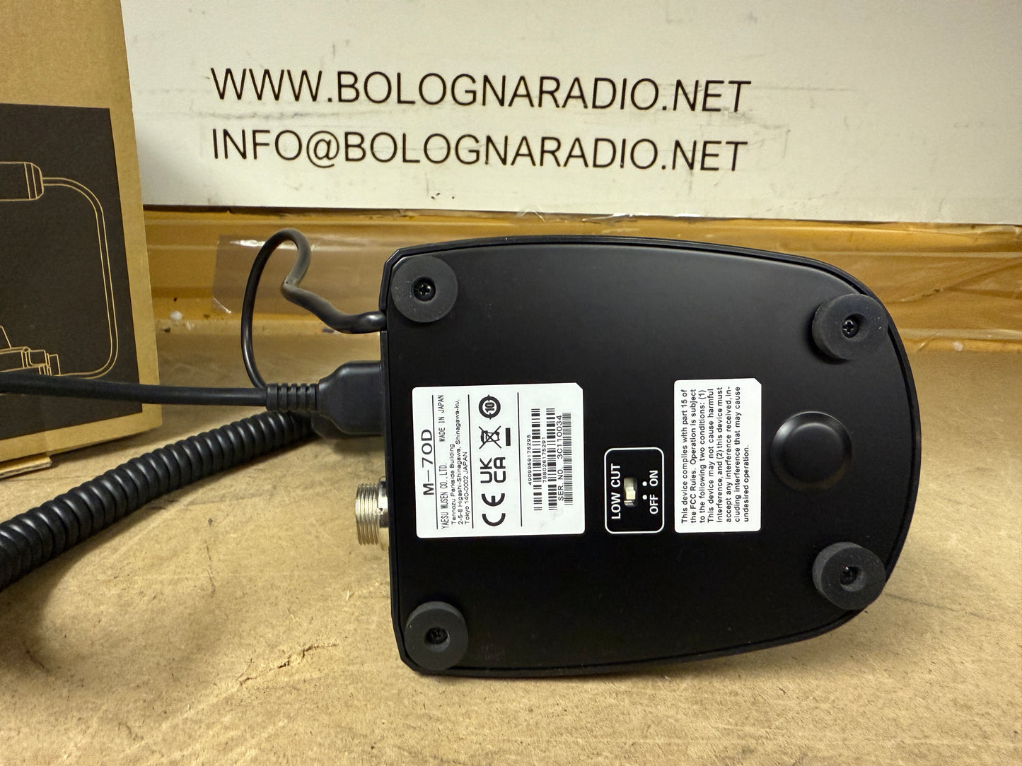 Yaesu M70 pari al nuovo full set