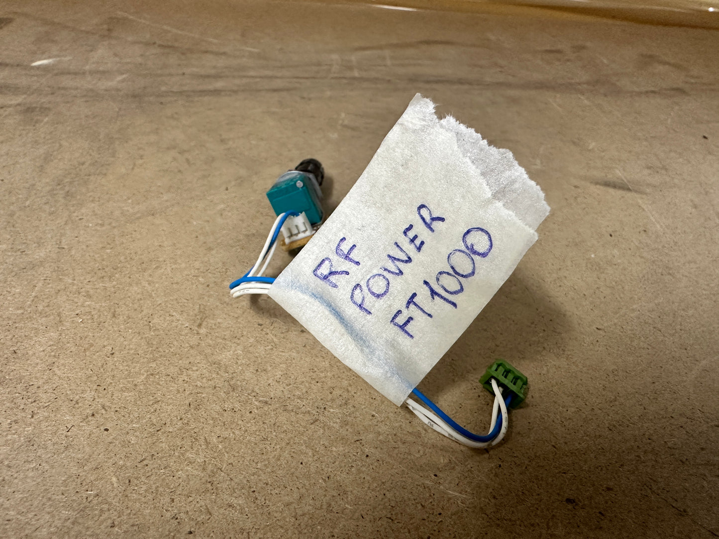 Yaesu ft 1000 potenziometro rf power