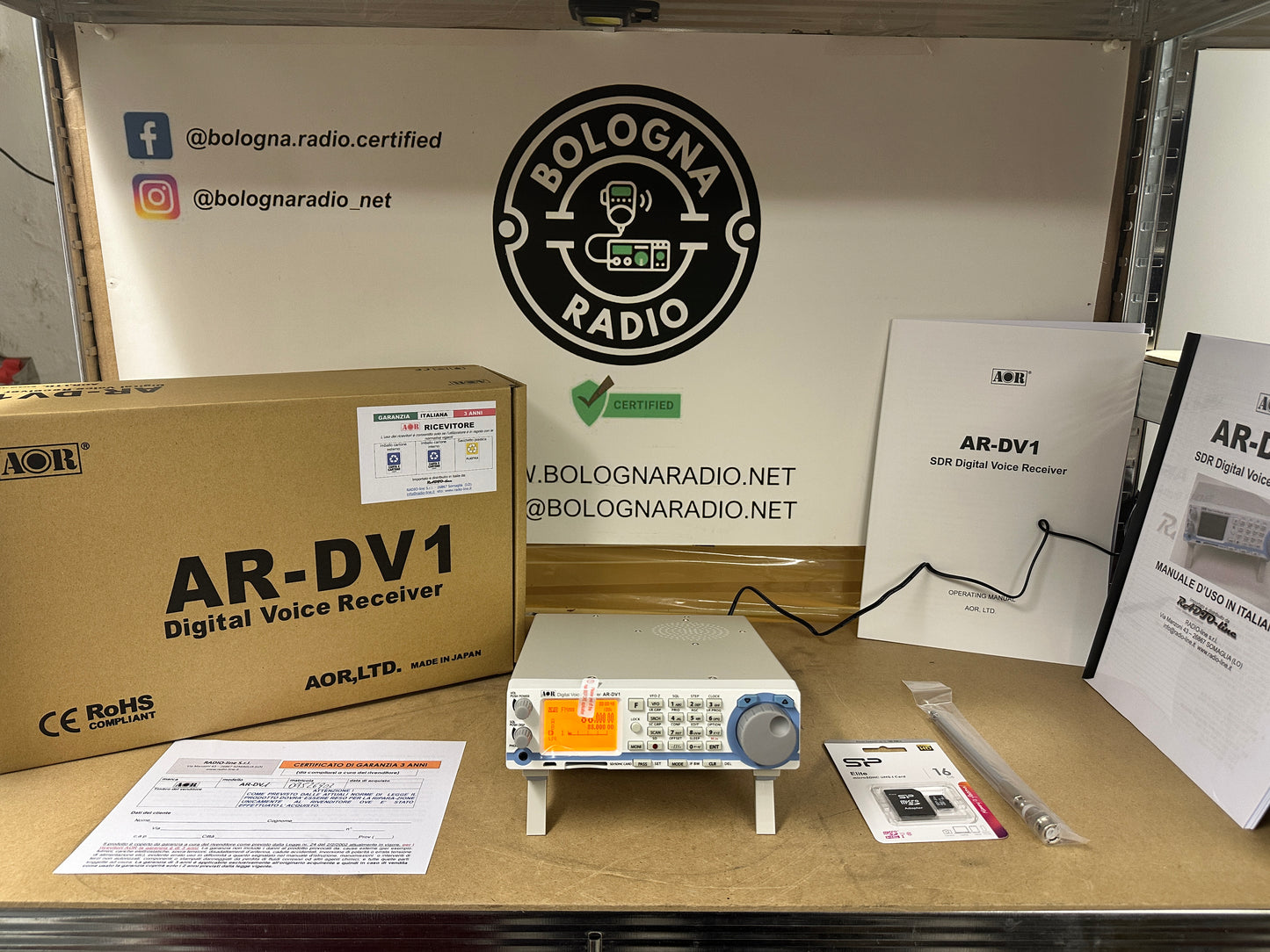 02 Aor DV1 nuovo garanzia 36 mesi